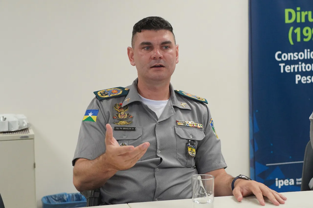 “A LEI VIROU UM ESCUDO FURADO” - Comandante da PM de Rondônia dispara contra impunidade do crime organizado